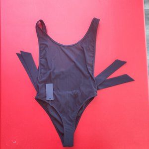 Kendall & Kylie swim wear one piece black women's size XS NWT